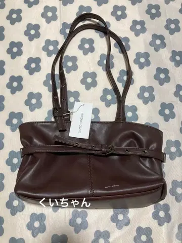 Samo Ondoh 브라운 숄더백