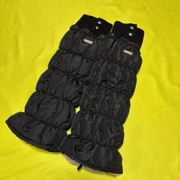 미사용 MASTER BUNNY EDITION 레그워머 블랙