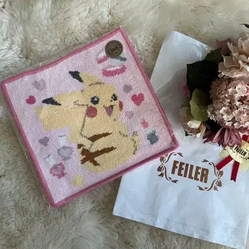 페이러 손수건 새상품 피카츄