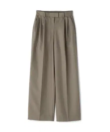 린넨라이크 트윌 시리즈 스트레이트 팬츠 모카