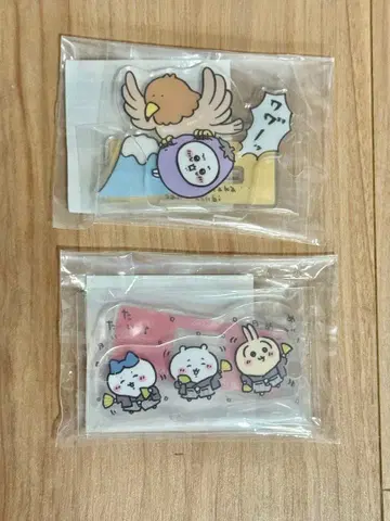 치이카와 해피백 2024 레이어 아크릴 스탠드 2개 세트