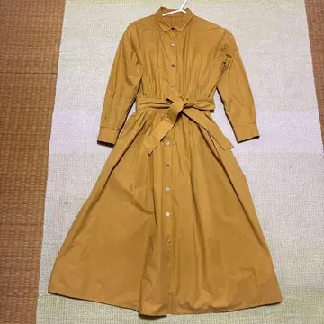 ROPE 루미네 한정판 셔츠 원피스 긴팔