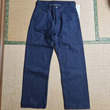 B:MING by BEAMS 인디고 스트레이트 데님 M