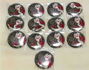 악마 집사와 검은 고양이 아쿠네코 아몬 캔뱃지 산리오