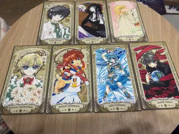 CLAMP전 아르카나 카드 7장