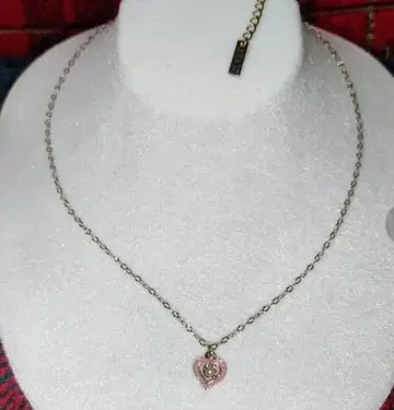 [ 익명 배송 ] 안나수이 하트 모양 참 목걸이