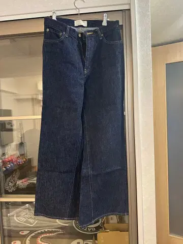 플라주 하이웨스트 플레어 데님 사이즈 38