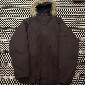 컬럼비아 90s 육중한 다운 자켓 다크 브라운 XL