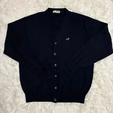 새상품급 Lacoste 라코스테 다크 네이비 남성용 V넥 가디건 L