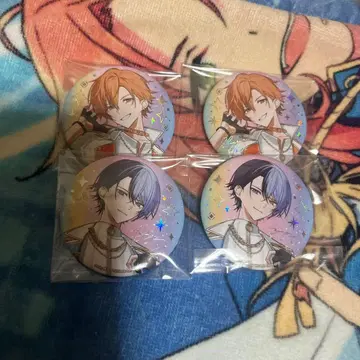 프로세카 감사제 시노노메 아키토 아오야기 토우야 캔뱃지 2개 세트