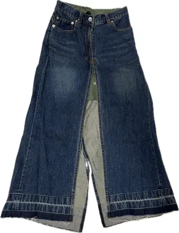 Sacai 데님 스커트 22SS