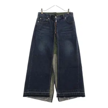 Sacai 데님 스커트 22SS