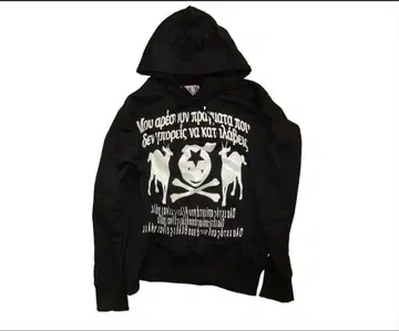 trappie mosh 후드티 블랙