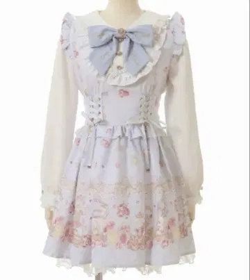 LIZLISA Romantic cosmetic 패턴 원피스 셋업