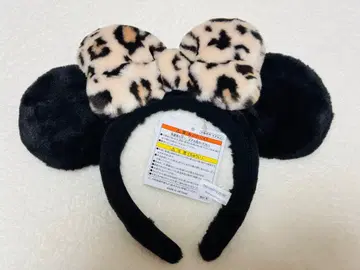 디즈니 레오파드 무늬 머리띠