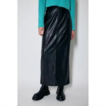 [ MOUSSY ] F/LEATHER PENCIL 스커트