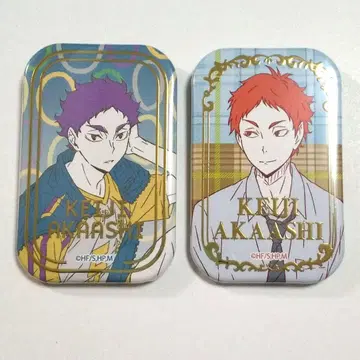 하이큐 세븐넷 스퀘어 캔뱃지 아카아시 케이지