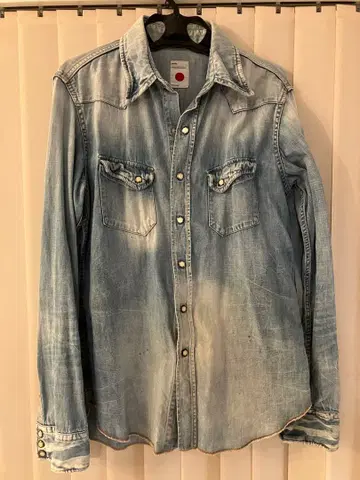 marka 마르카 데님 셔츠 웨스턴 긴팔 셔츠