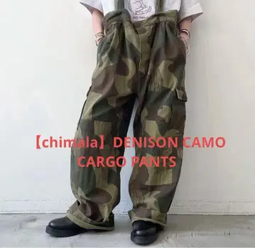 [ chimala ] DENISON CAMO CARGO PANTS