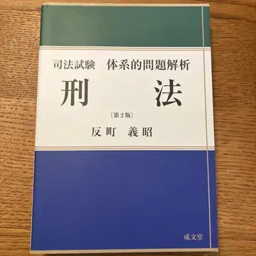 사법시험 체계적 문제 분석 형법