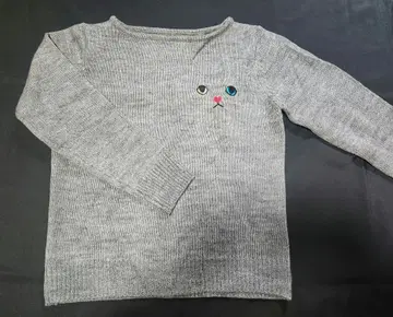 고양이 니트 스웨터 오드아이 펠리시모 그레이 미착용 새상품