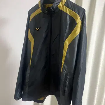 미즈노 프로 나일론 저지 상하의 세트 블랙/골드 사이즈 0