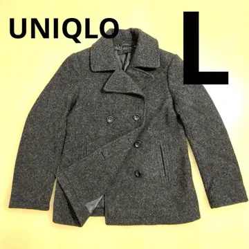 UNIQLO 유니클로 피 코트 차콜 그레이