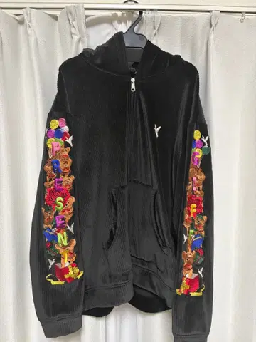 doublet 21SS 카오스 자수 후드티