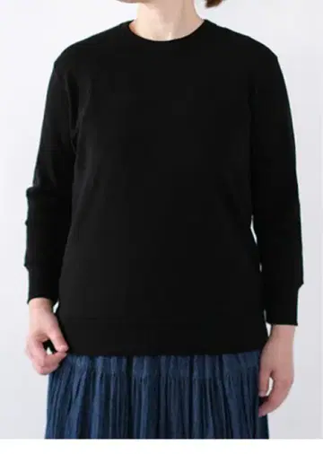 새상품 지치피 티셔츠 크루넥 블랙 사이즈 1 S 상당