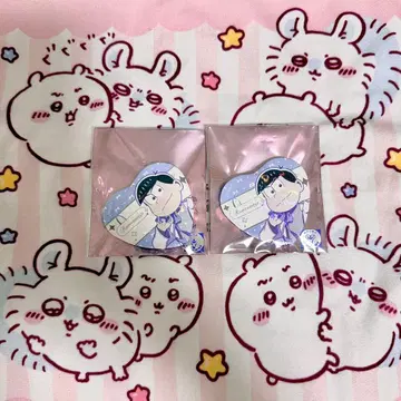 카라마츠 2점 오소마츠 6쌍둥이 AGF THE 하트형 캔뱃지