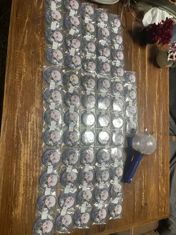 이레이스 별 페스티벌 쇼토 캔 배지 64개 & 응원봉 세트