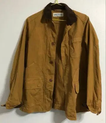 SPELLBOUND 브라운 코듀로이 자켓 옷깃