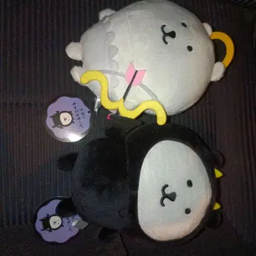 나가노 캐릭터 천사 & 악마 봉제 인형 2종 세트