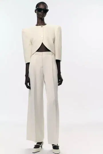 ZARA 다트 스트레이트 팬츠