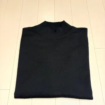 [ 새상품 ] 존스메들리 모크넥 니트 블랙 울