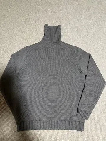 ZANONE 5 게이지 터틀넥 니트 사이즈 46