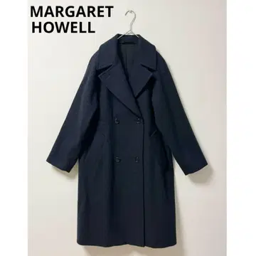 마가렛호웰 롱 코트 여성용 0 더블 브레스트 울
