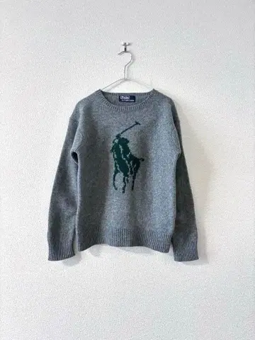 랄프 로렌 빅포니 울 니트 여성용 XS, S 사이즈 상당