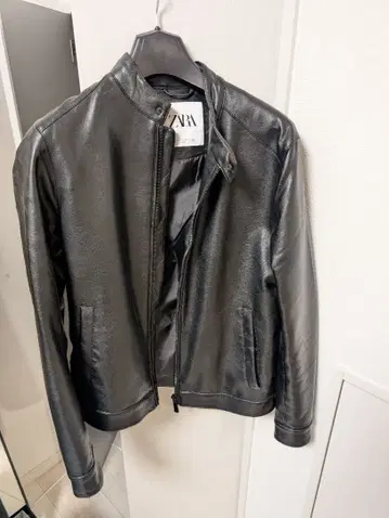 ZARA 블랙 싱글 라이더 자켓 M