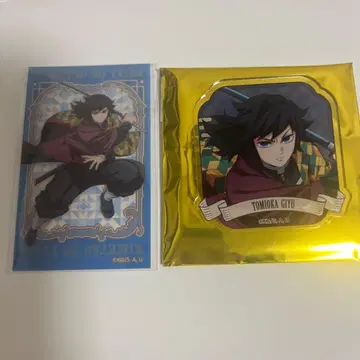 귀멸의 칼날 아크릴 배지 컬렉션 B 토미오카 기유 클리어 카드