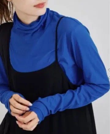 FRAMeWORK 코튼 플라이스 시어 터틀넥 T