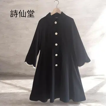 시선당 SHISENDOTOMO COLLECTION 블랙 코트