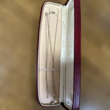 2세트 실버 목걸이