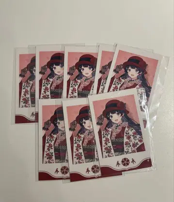 츠키노 미토 스프링 모던 폴라로이드풍 카드