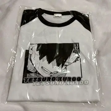 쿠로오 테츠로 래글런 T셔츠 HEROES 하이큐 벌스데이 T셔츠 네코마