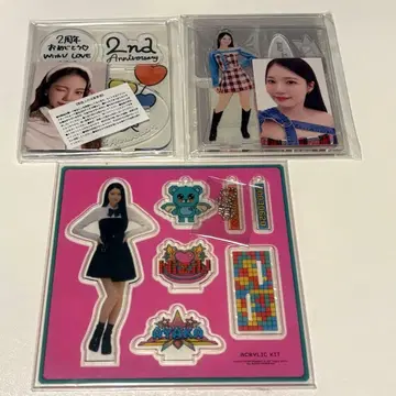 niziu 아야카 아크릴 스탠드 HEARTRIS 포토 카드 스탠드