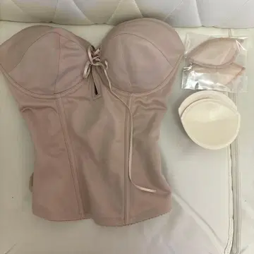 [ 새상품급 ] bloom 브라이덜 이너 레이스업 뷔스티에 G70