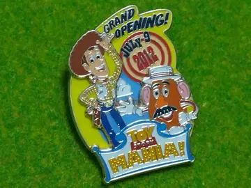 도쿄 디즈니 씨 토이 스토리 매니아 핀 배지