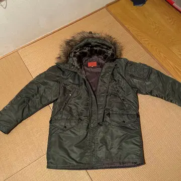 올리브 그린 밀리터리 자켓 S