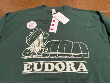 새상품 스누피 EUDORA 유도라 맨투맨 저널 스탠다드 L